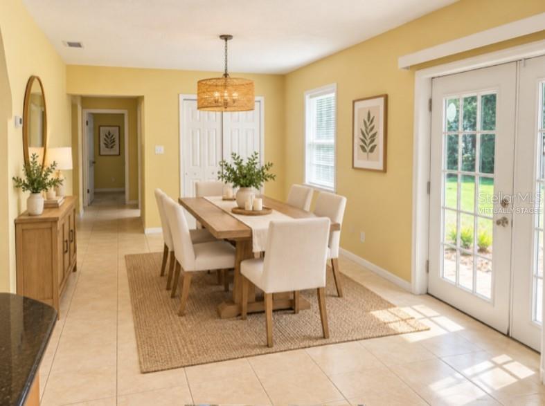 Virtually staged -Home is not furnished