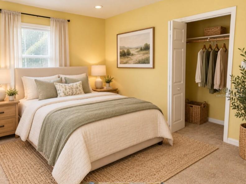 Virtually staged -Home is not furnished. This shows how it can look.