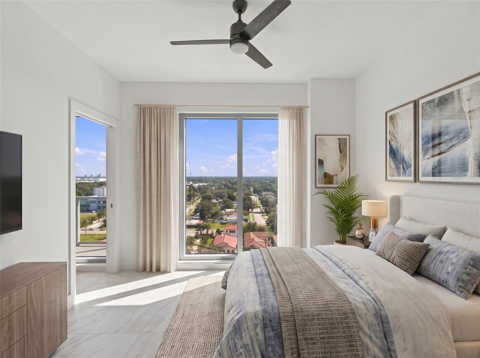Virtually Staged Bedroom 2