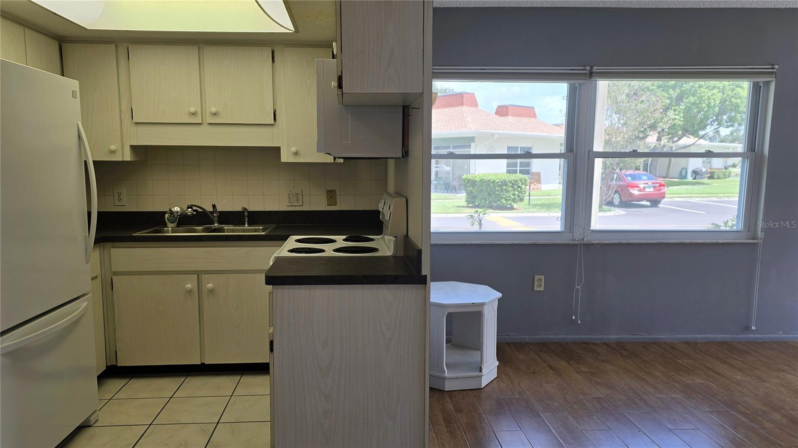 Kitchen and Living Room