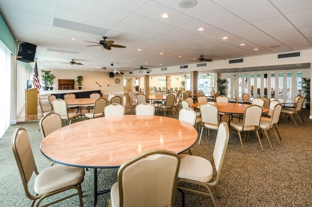 Clubhouse meeting room