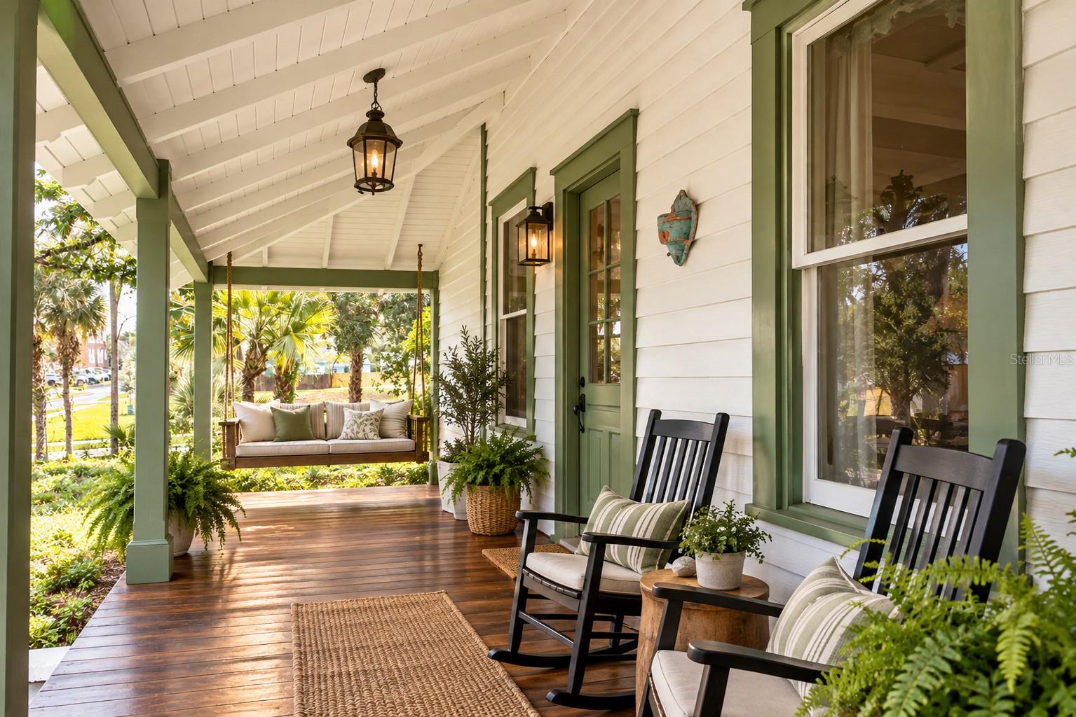 Virtually Reimagined Front Porch Sitting!