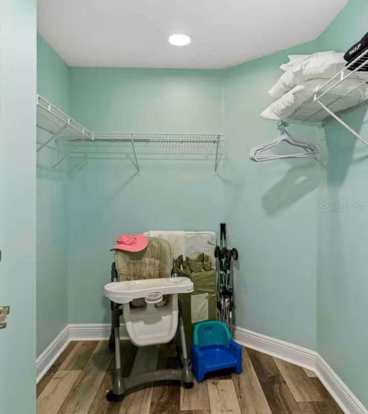 Second Bedroom large walk-in closet