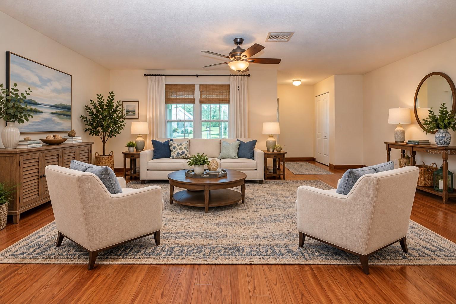 Staged Living Room