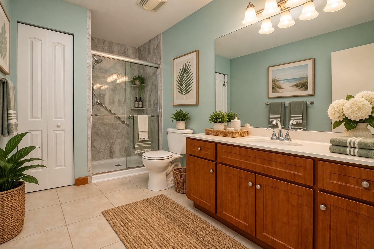 Staged Primary Bath