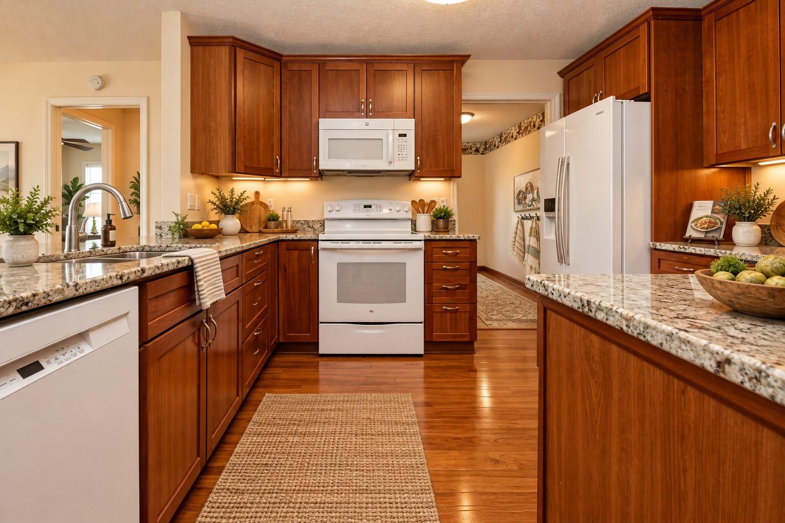 Staged Kitchen