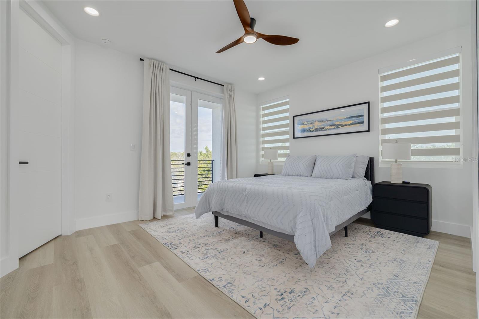 Second Bedroom with ensuite and balcony.