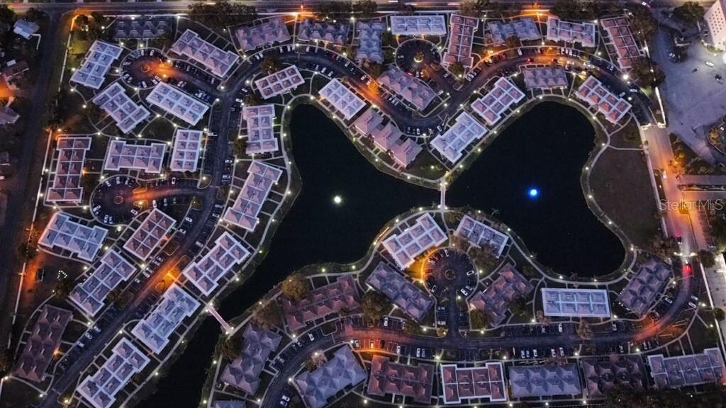 Night View Of Tahitian Gardens