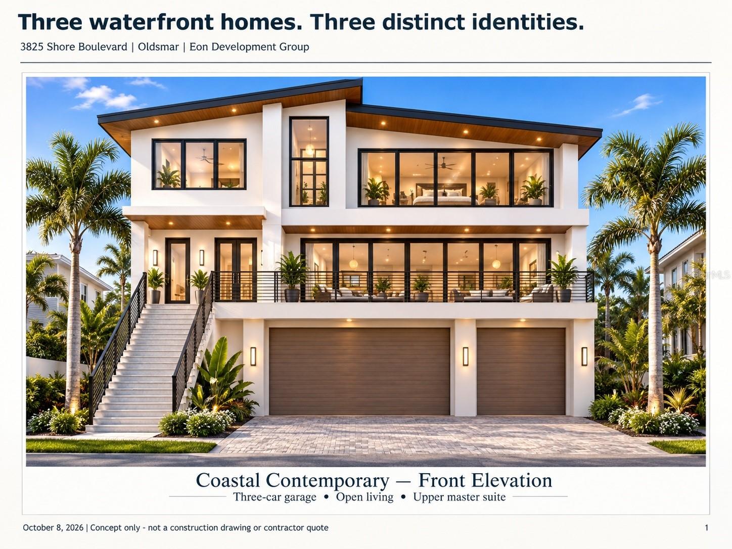 Coastal Contemporary Example Coastal Contemporary Example