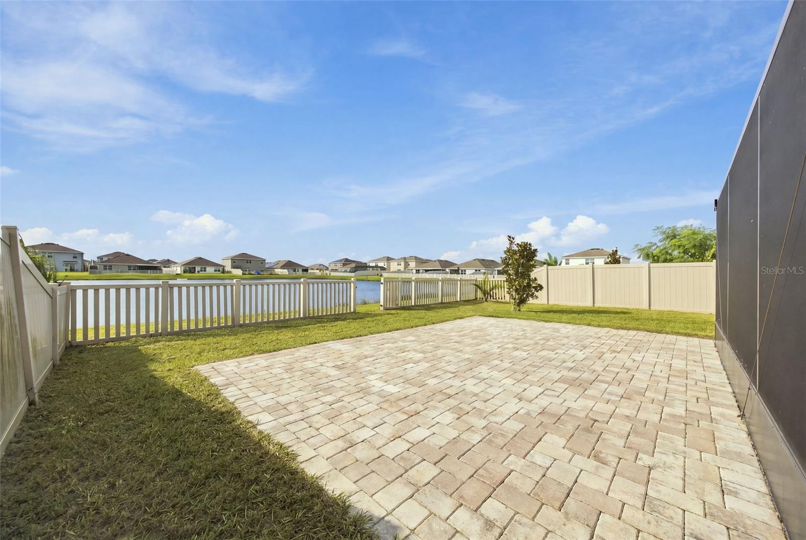 Backyard patio