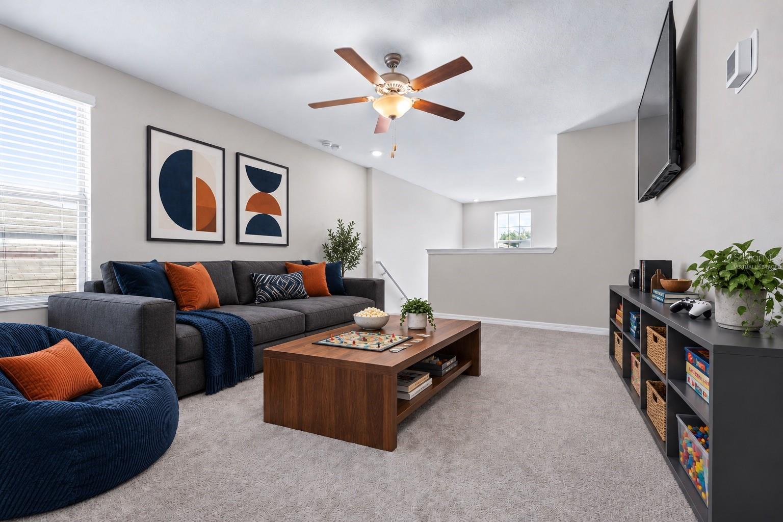 Virtually Staged Loft