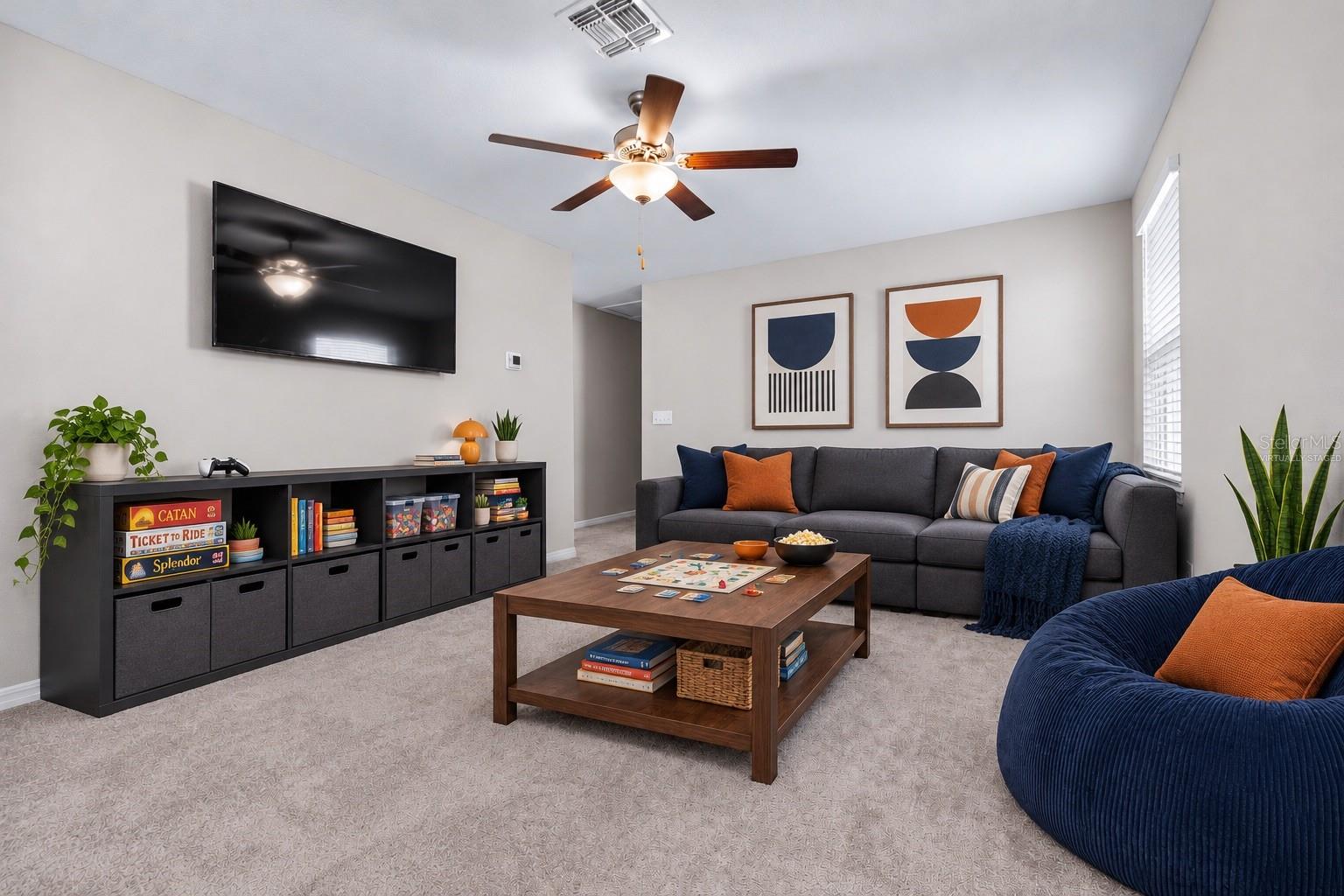 Virtually Staged Loft