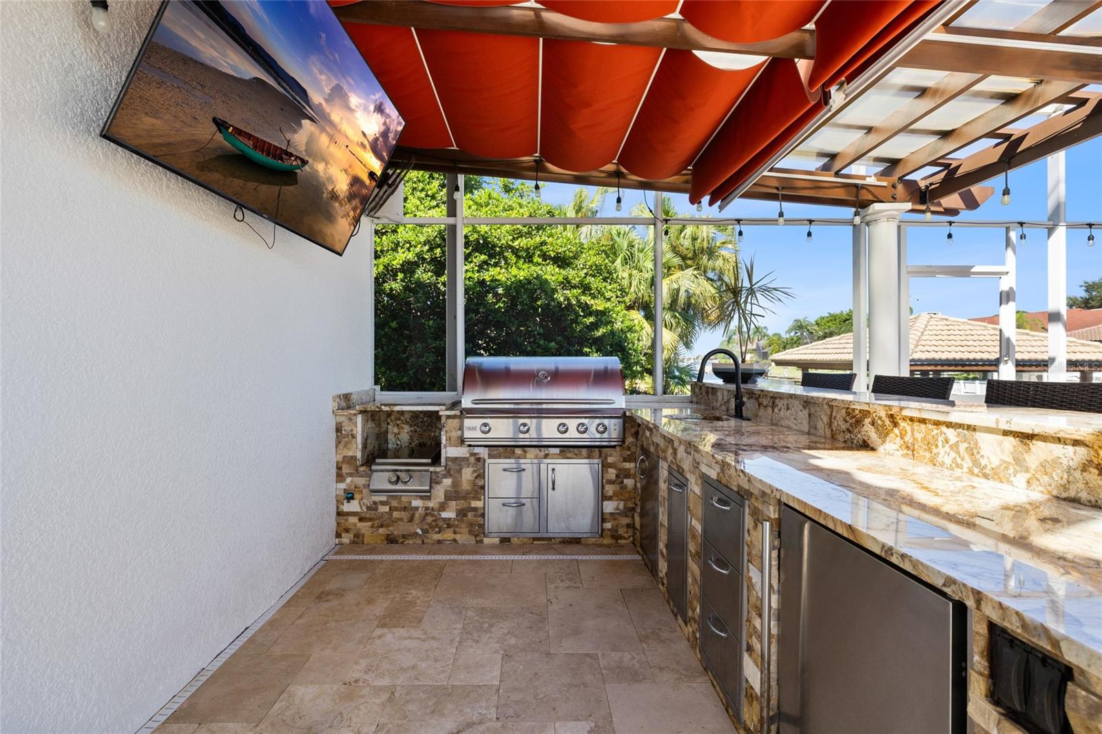 Outdoor kitchen