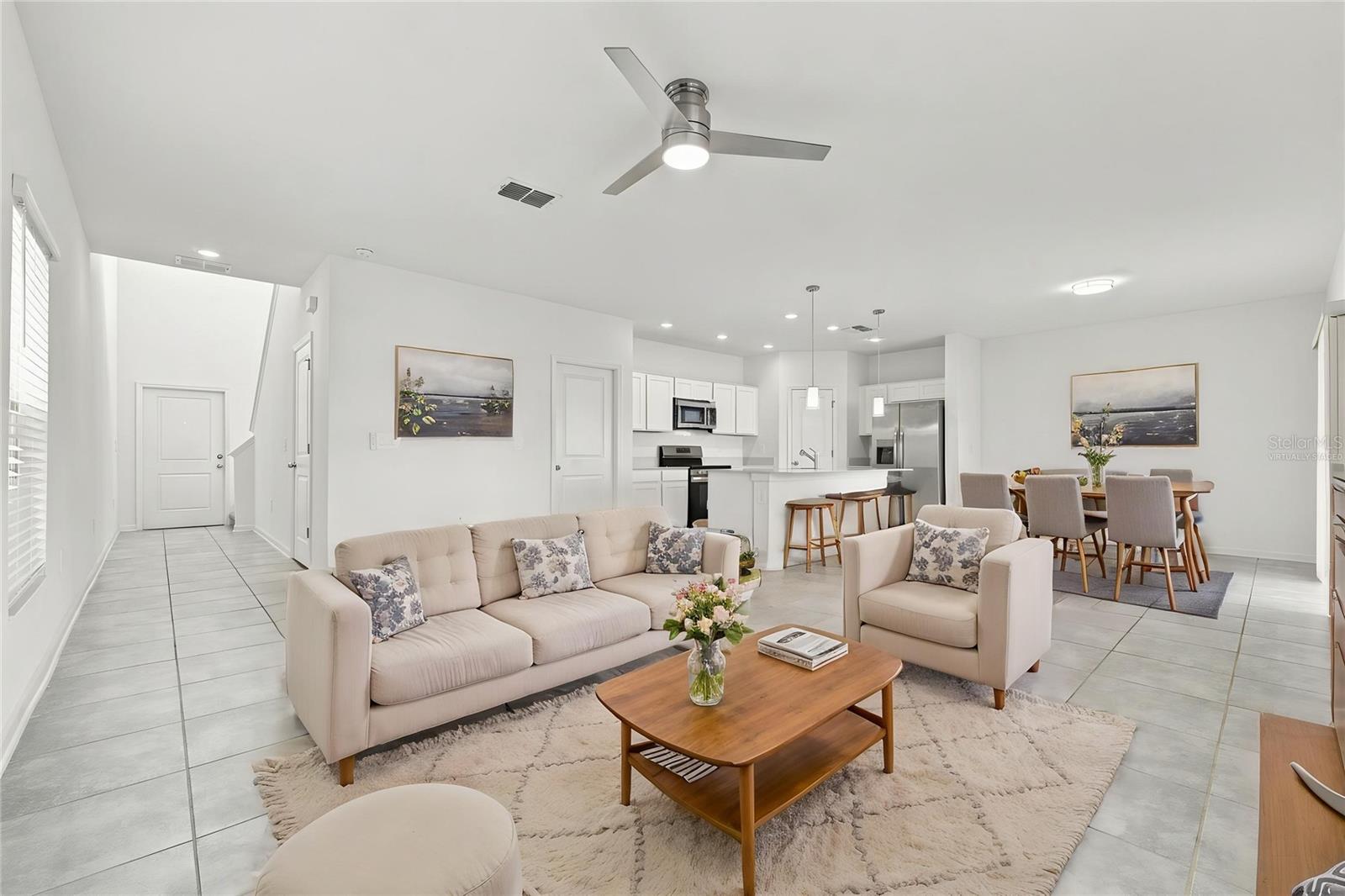 Living Room - Virtually Staged Living Room - Virtually Staged