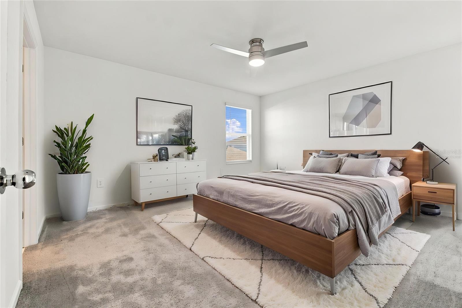 Bedroom - Virtually Staged