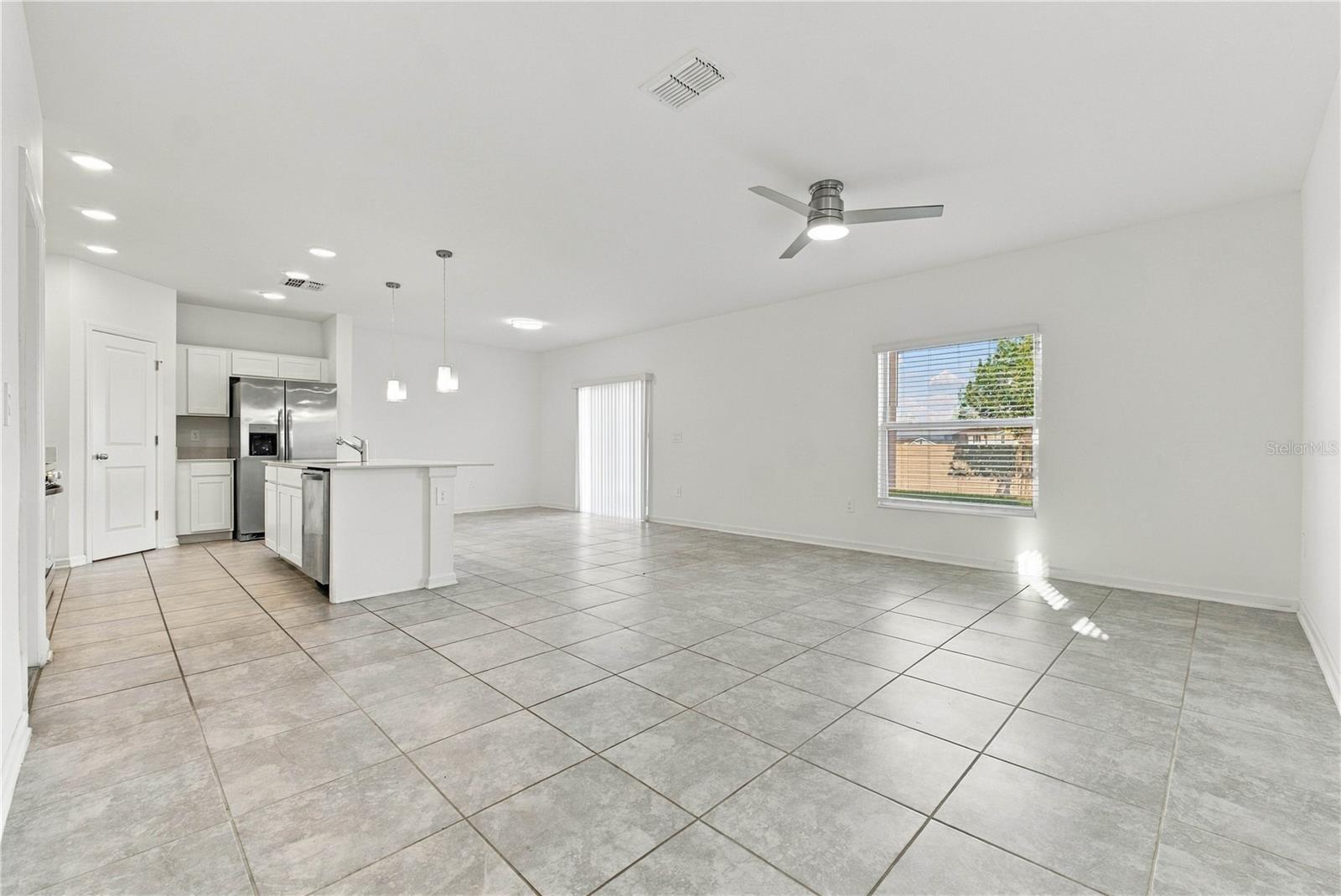Open-Concept Living Room and Kitchen Open-Concept Living Room and Kitchen