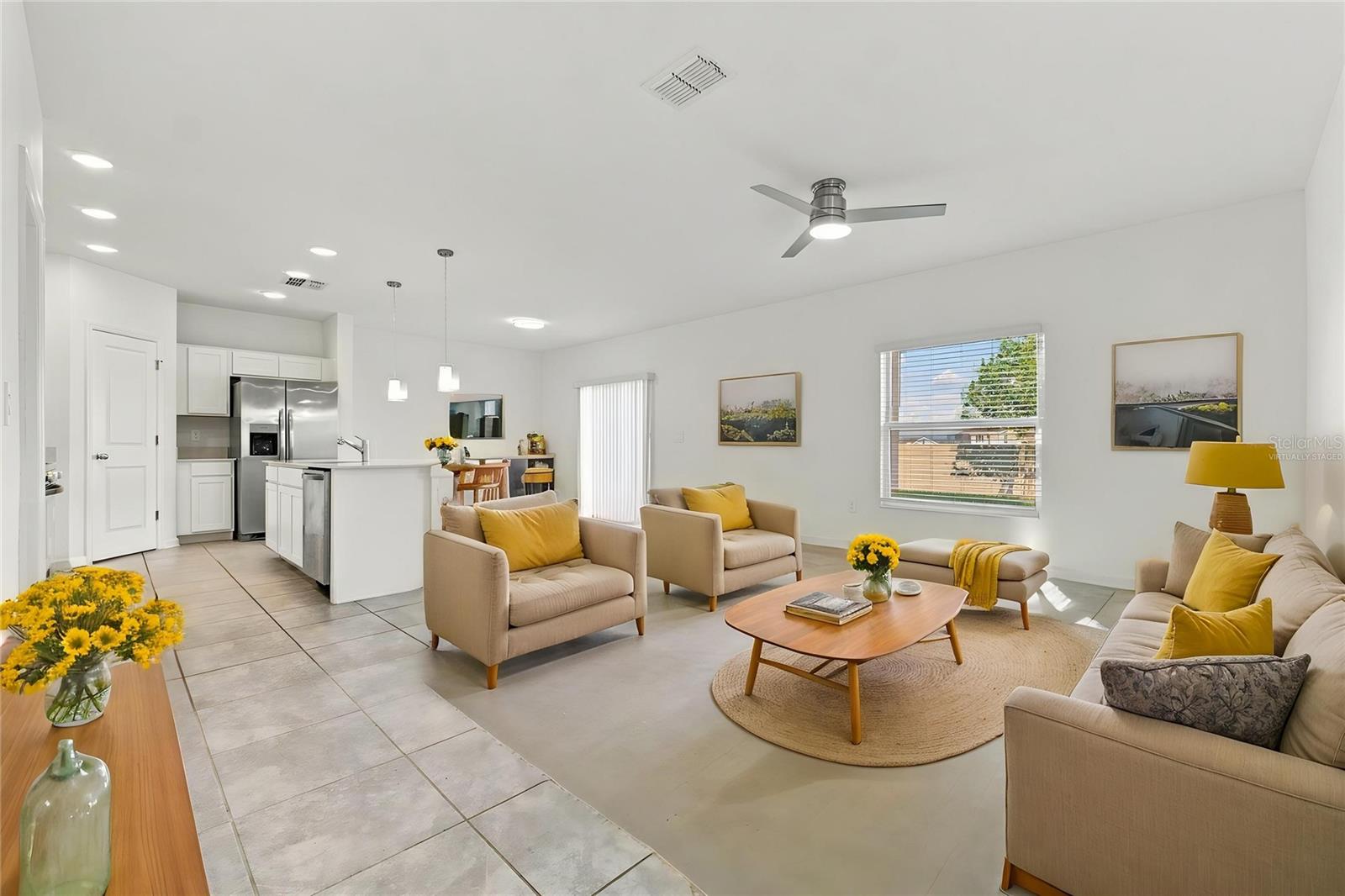 Living Room - Virtually Staged Living Room - Virtually Staged