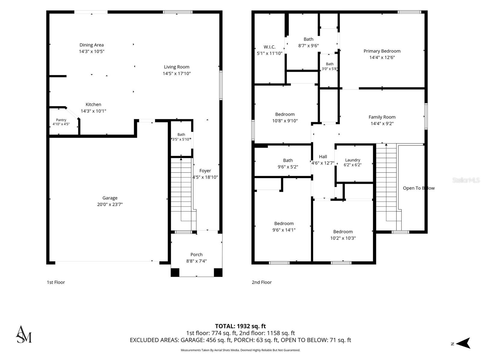 Floor Plan - Both Floors
