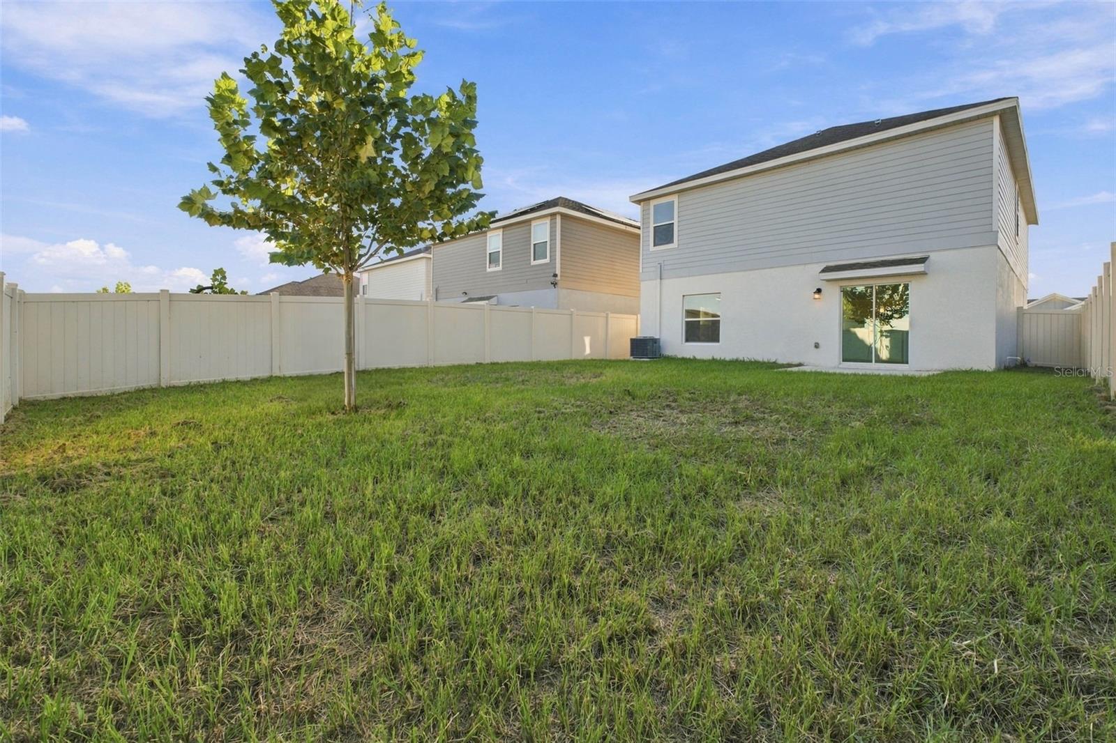Rear Exterior and Backyard
