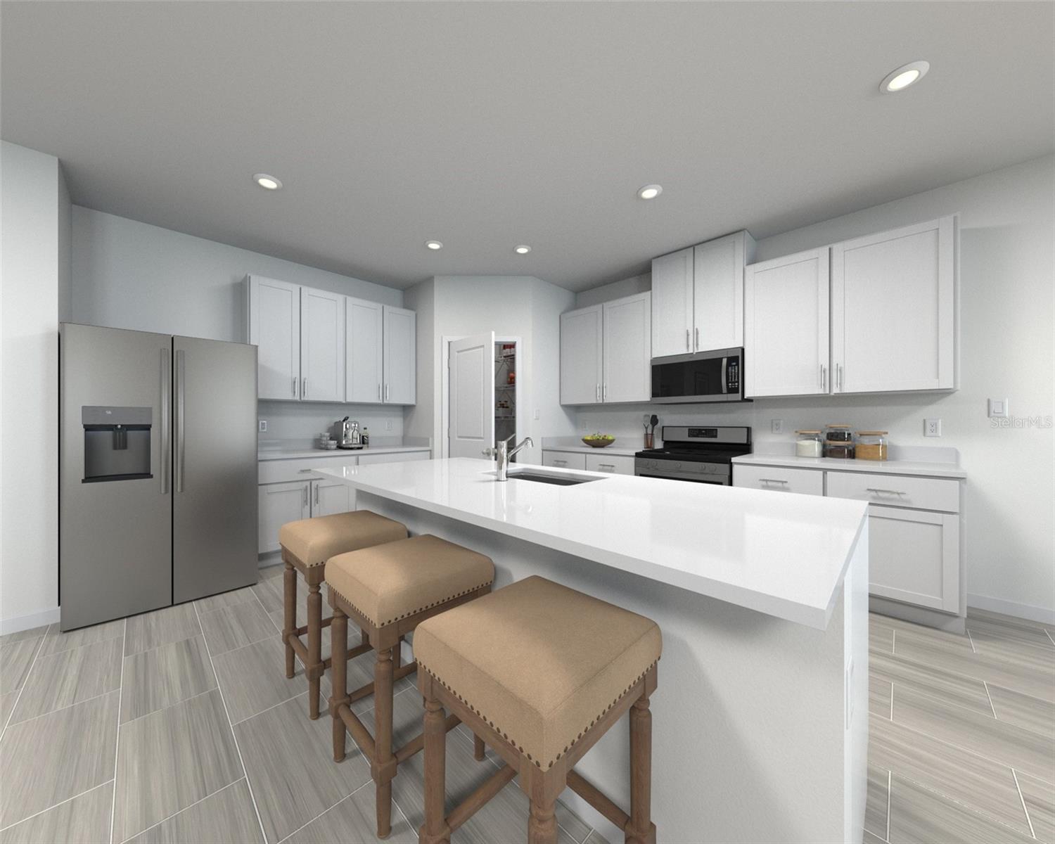 Discover exceptional space and comfort in Two Rivers, a thoughtfully designed home that perfectly balances style and functionality. This versatile floorplan features four spacious bedrooms and three full baths, providing plenty of room for family, guests, or a private home office. At the heart of the home, the open-concept kitchen overlooks the dining area and great room, creating a welcoming space ideal for entertaining and everyday living. With its seamless flow, generous living areas, and modern design, this home offers the perfect setting for gathering with loved ones, creating cherished memories, and enjoying the lifestyle you've been dreaming of.