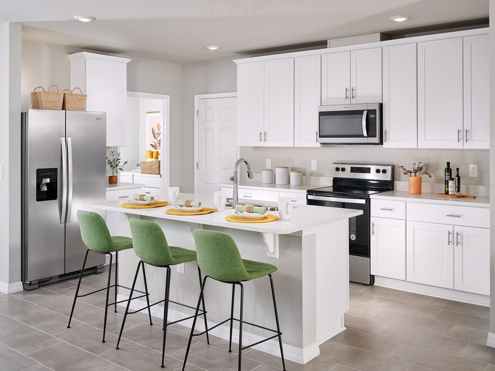 Welcome to Salt Meadows, where comfort, style, and everyday functionality come together in a beautifully designed home. This versatile floorplan features four spacious bedrooms and two full baths, offering the flexibility today's homeowners need. The open-concept kitchen seamlessly connects to the dining area and great room, creating a warm and inviting space that's perfect for entertaining guests, hosting family gatherings, or simply enjoying day-to-day life. Thoughtfully designed with modern living in mind, this home combines spacious interiors, welcoming gathering areas, and effortless flow to create a place where lasting memories are made.