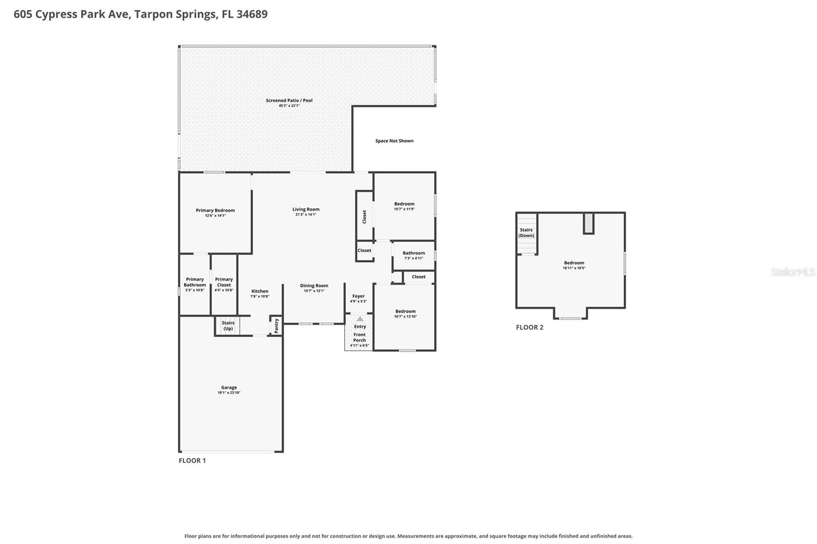 605 CYPRESS PARK AVENUE, Tarpon Springs, FL 34689