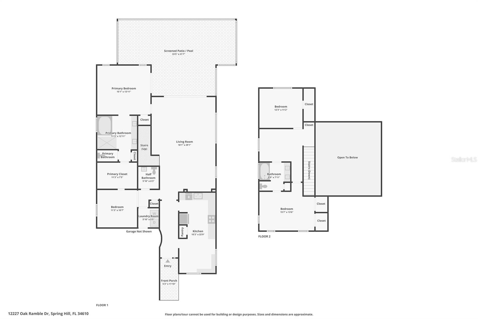 12227 OAK RAMBLE DRIVE, Spring Hill, FL 34610
