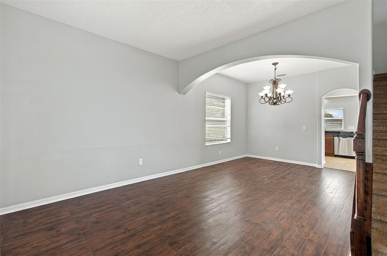 Dining Room and Living Room
