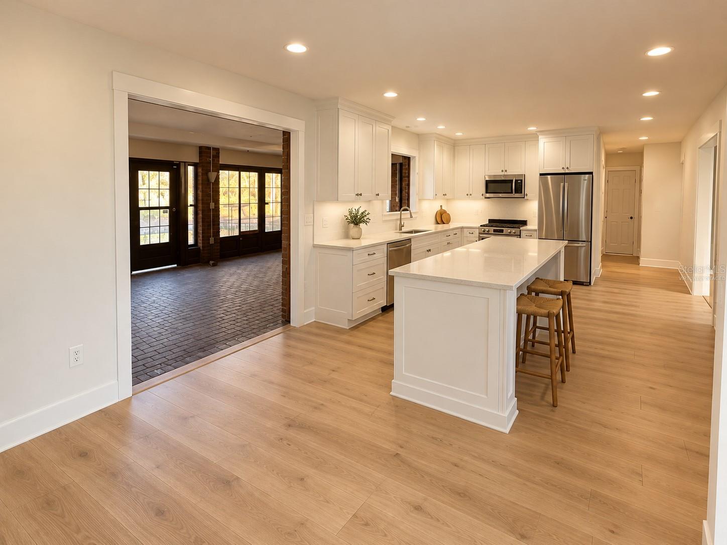 Kitchen Virtually Staged/AI Rendering