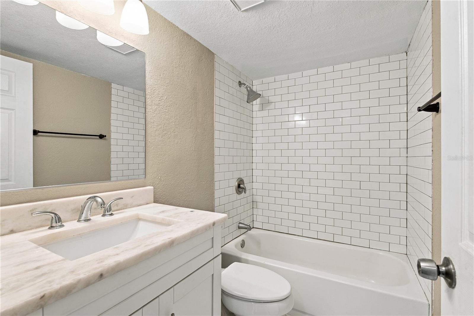 Bathroom two updated with full tub