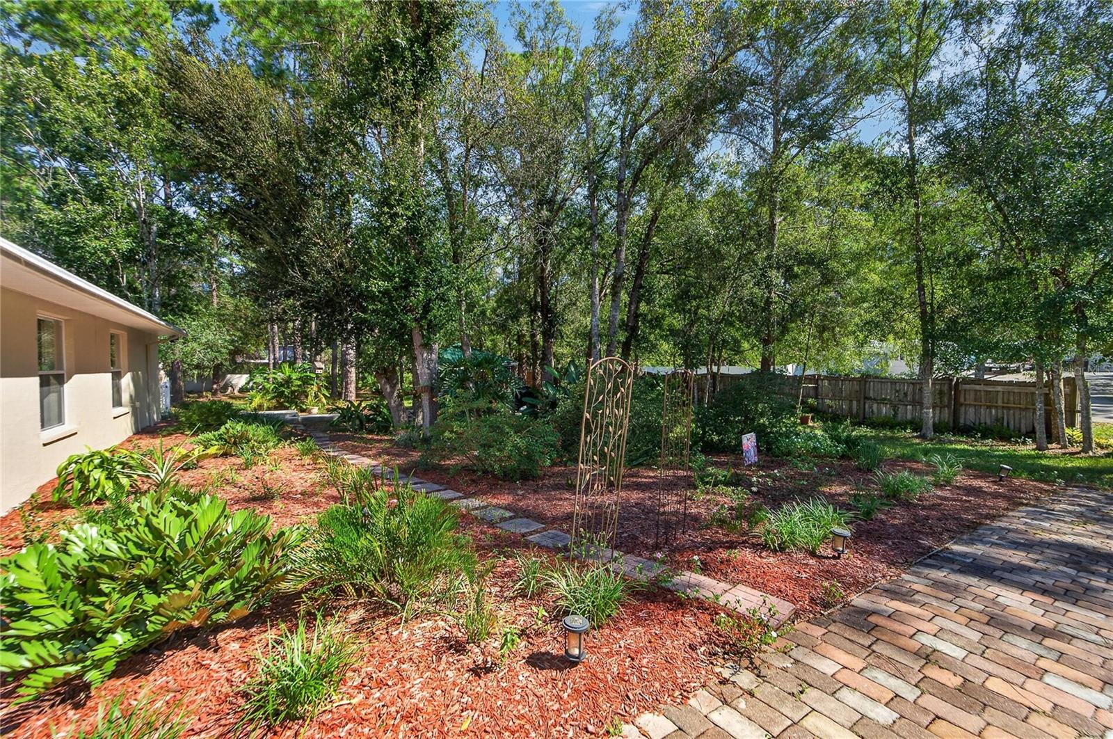 Landscaped to enjoy