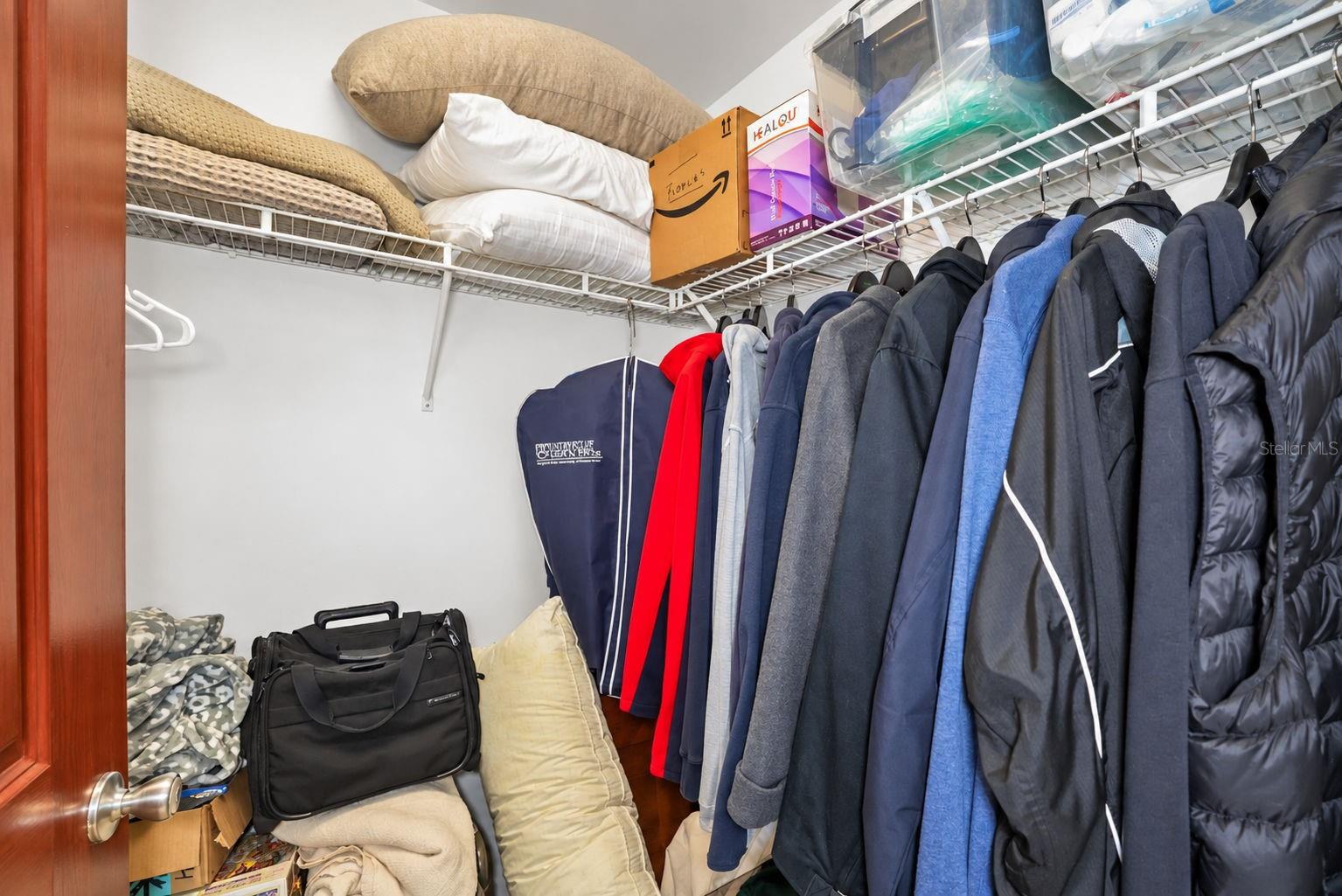 Main Bedroom Closets