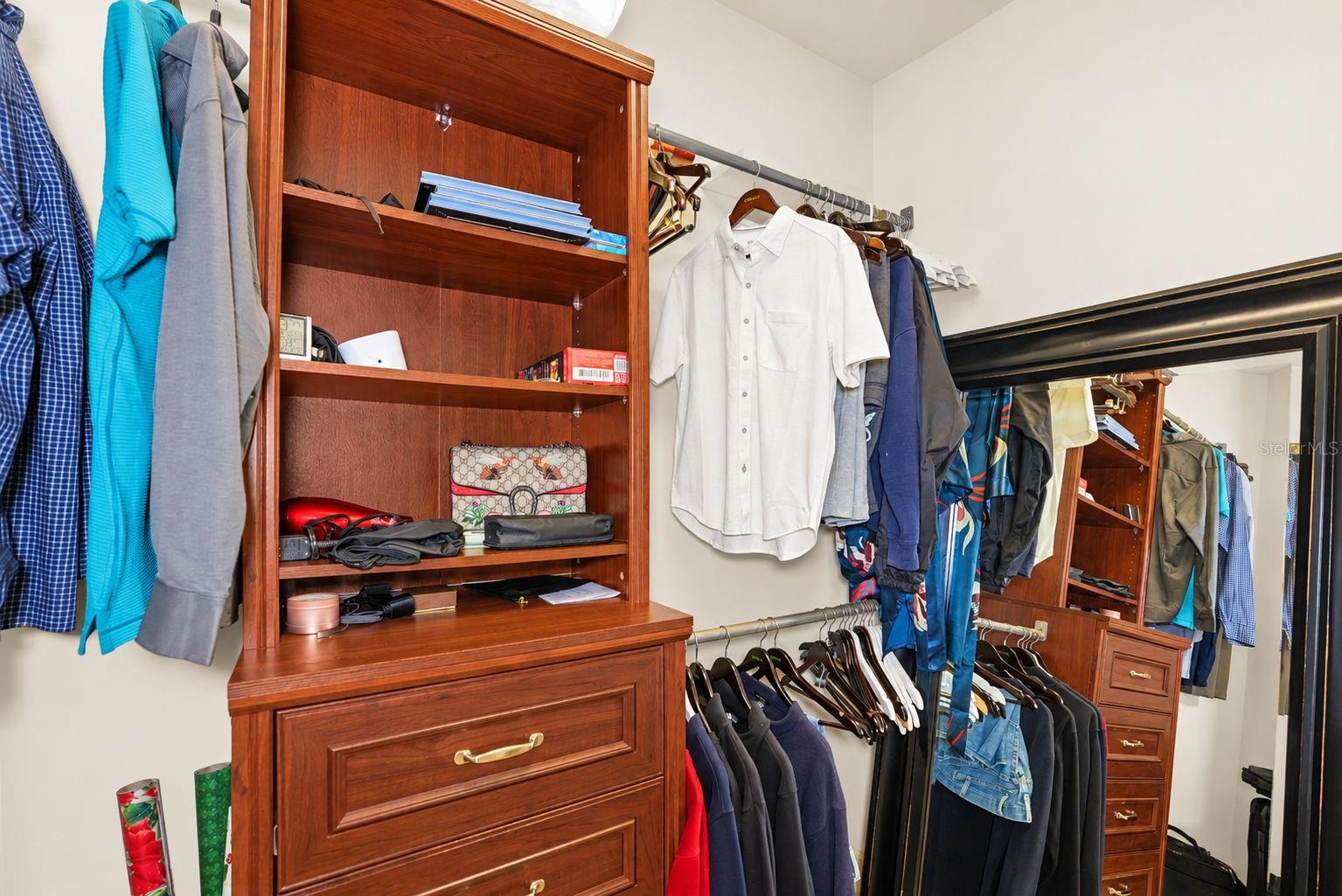 Main Bedroom Closets