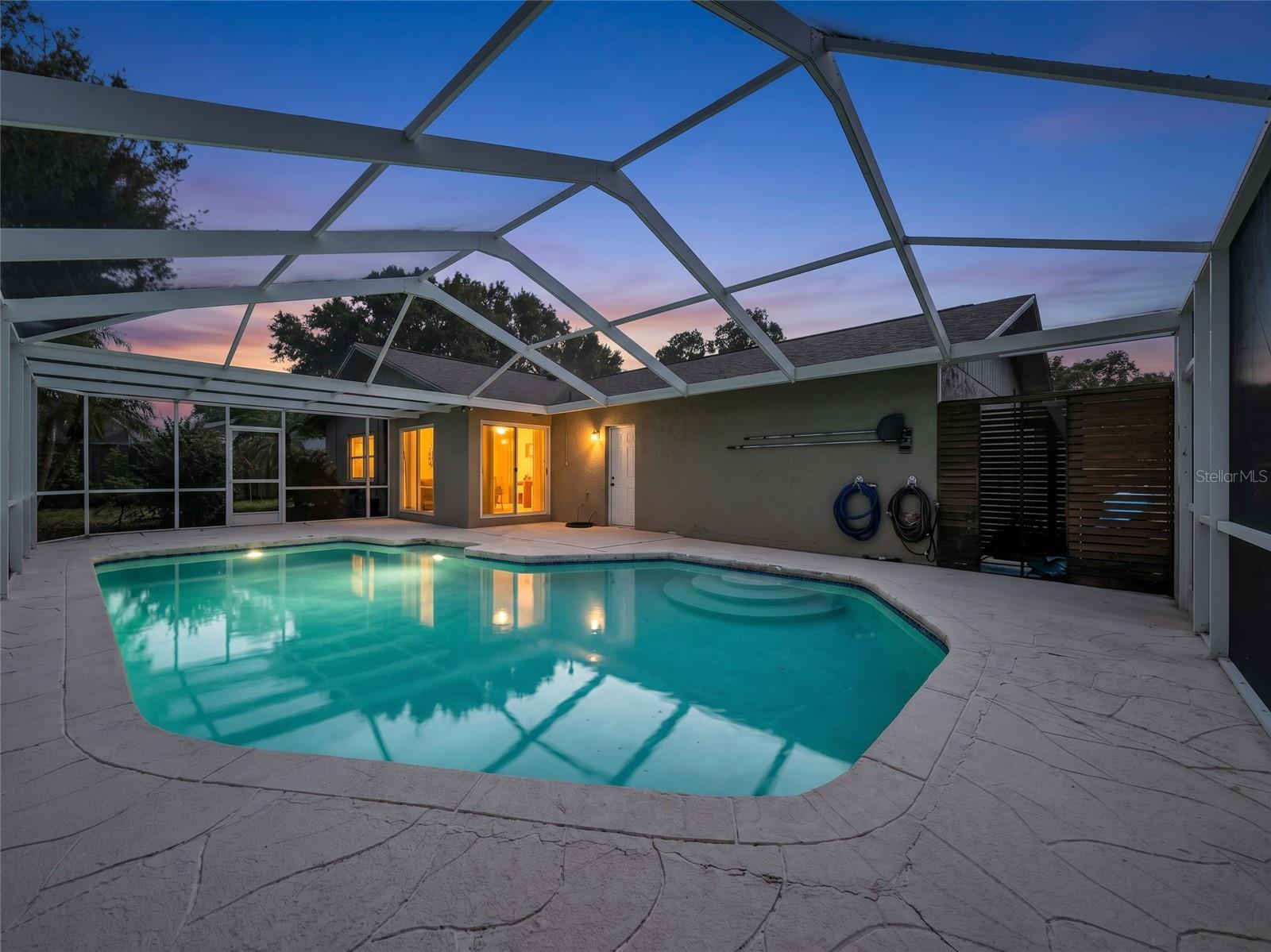 Outdoor Living Space and Pool Area Outdoor Living Space and Pool Area