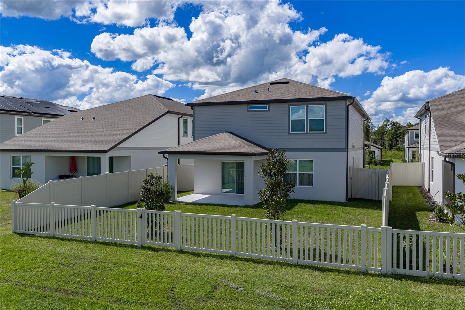 Rear View of Home