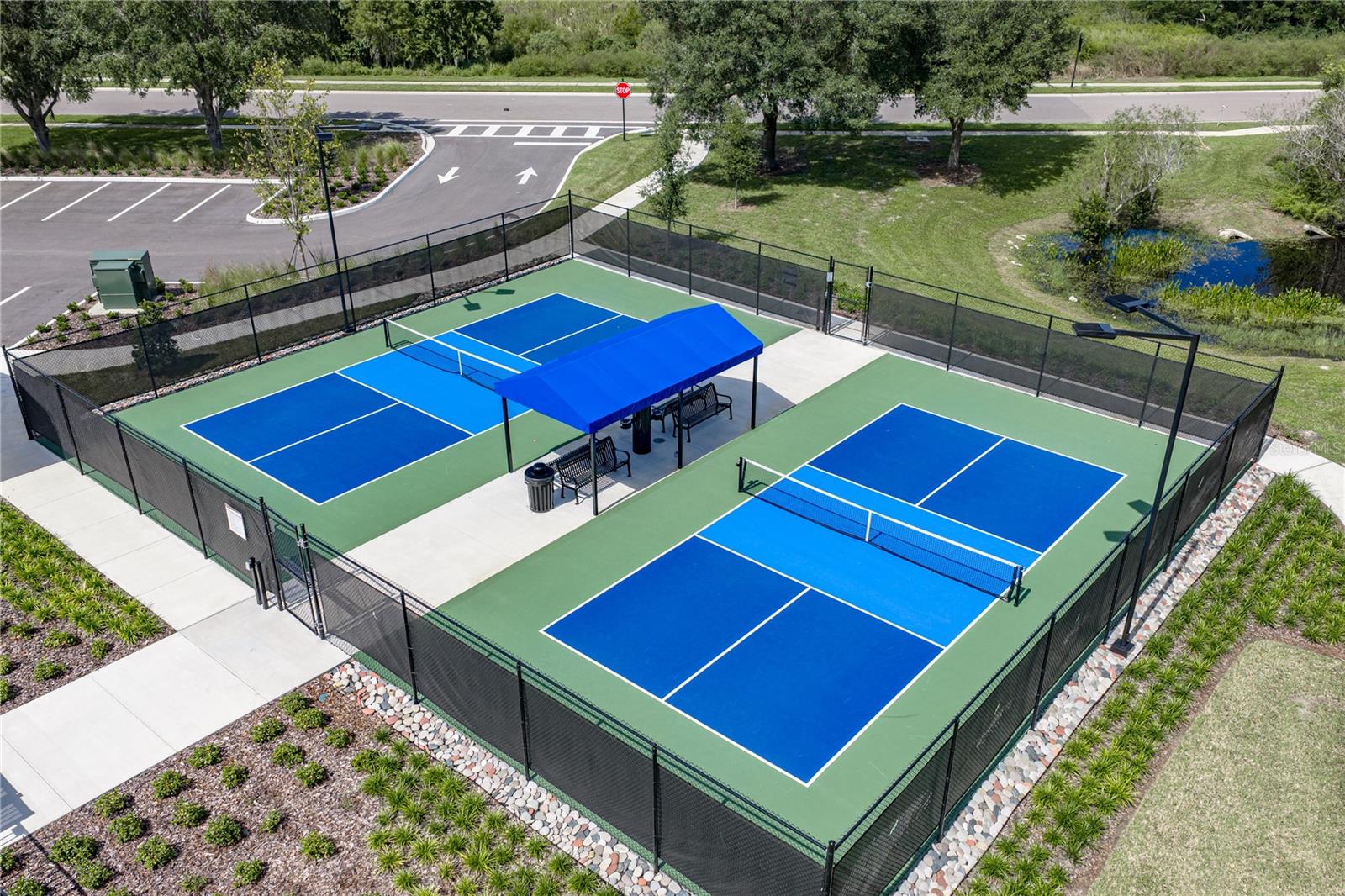 Lighted Pickleball Courts