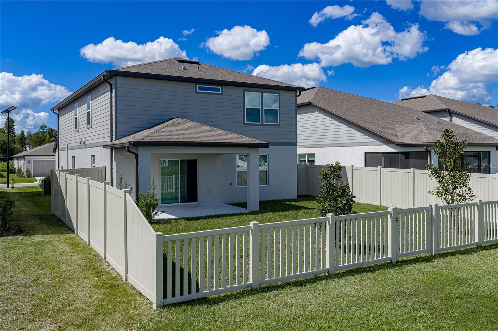 Rear View of Home