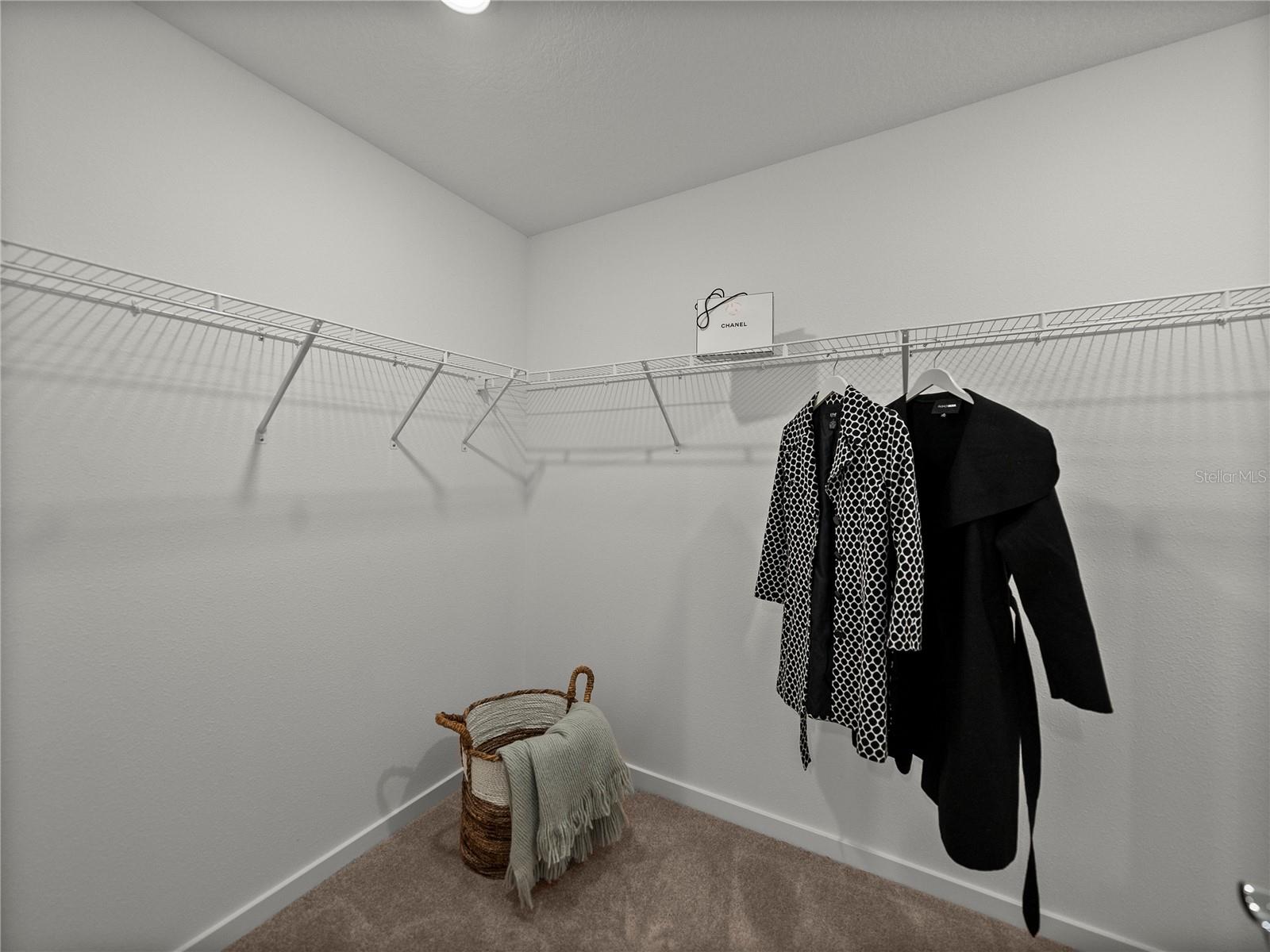 Large Primary Walk in Closet
