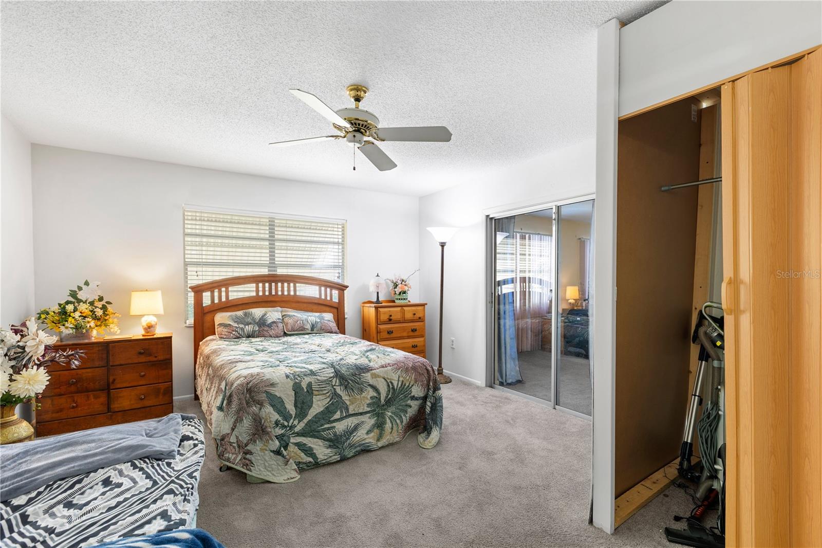 4th bedroom with built out closet