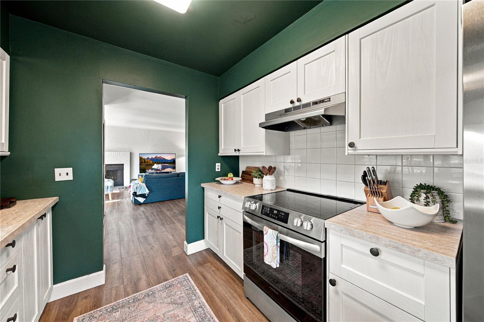 Remodeled Kitchen with All NEW Cabinets, NEW Countertops, NEW Appliances and Fixtures!