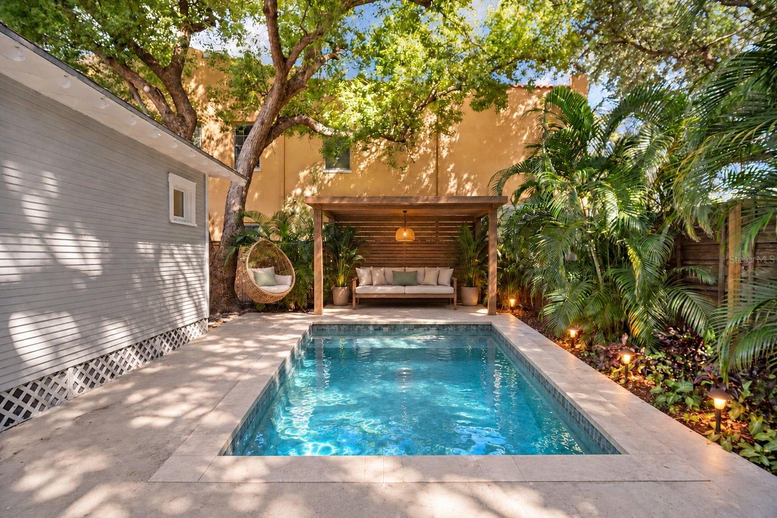 Digitally Altered to Showcase Pool Option