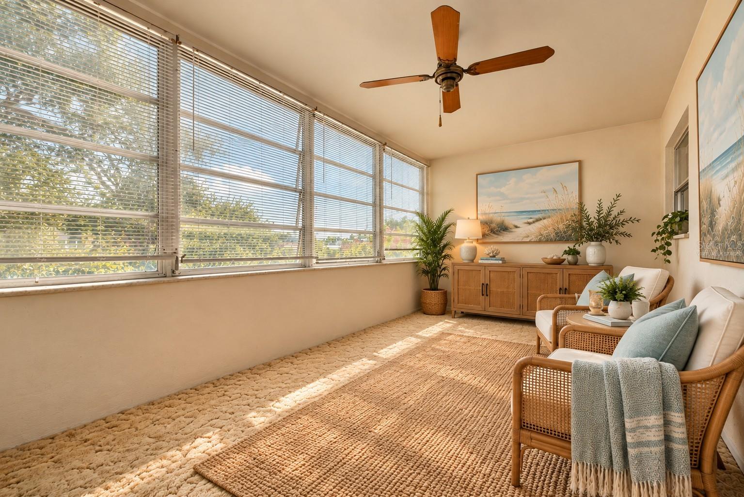 Virtually Staged - Florida Room