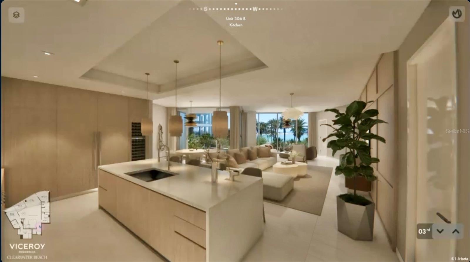 View from the Kitchen - To Be Built