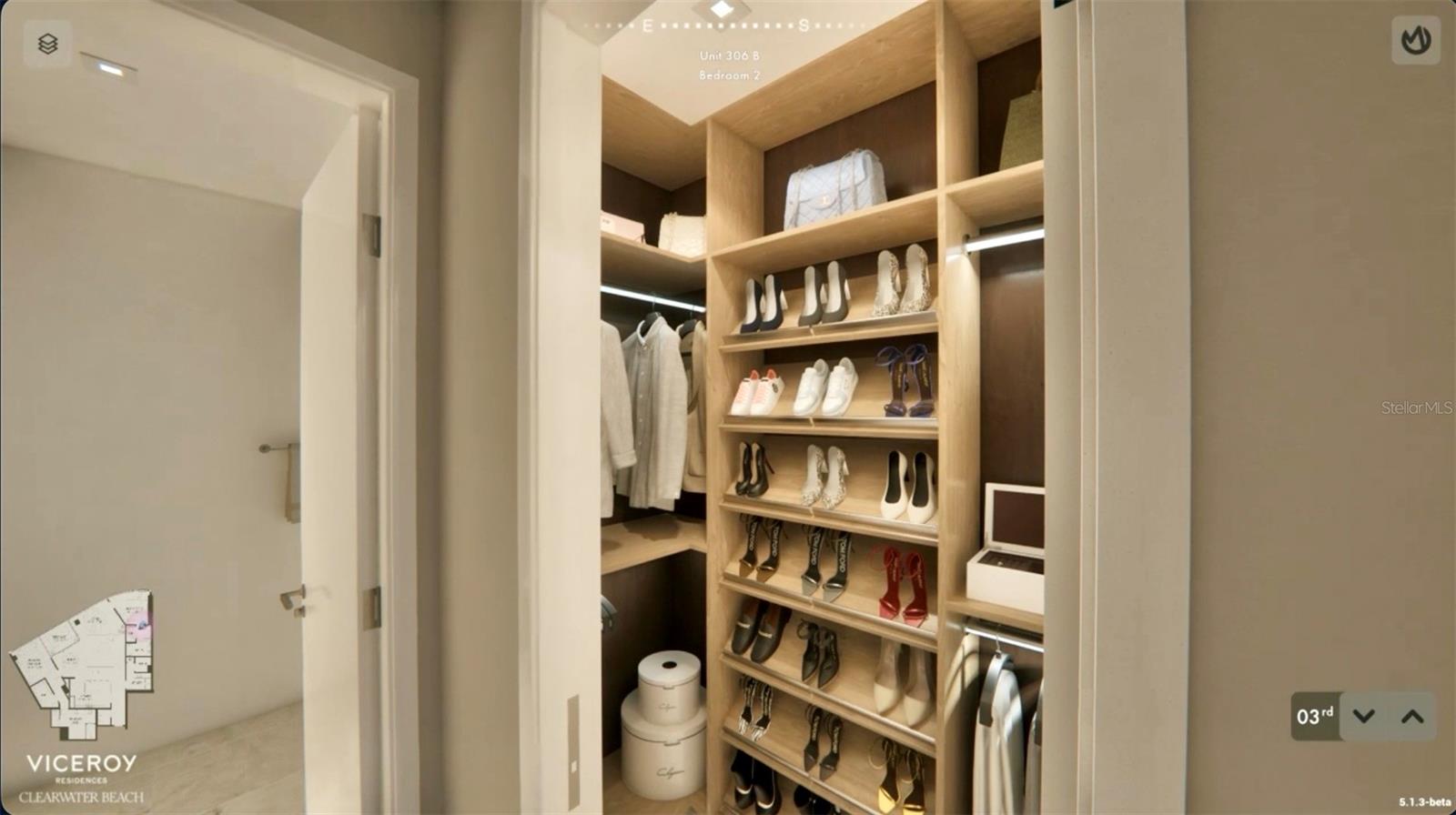 Walk in Closet - To Be Built