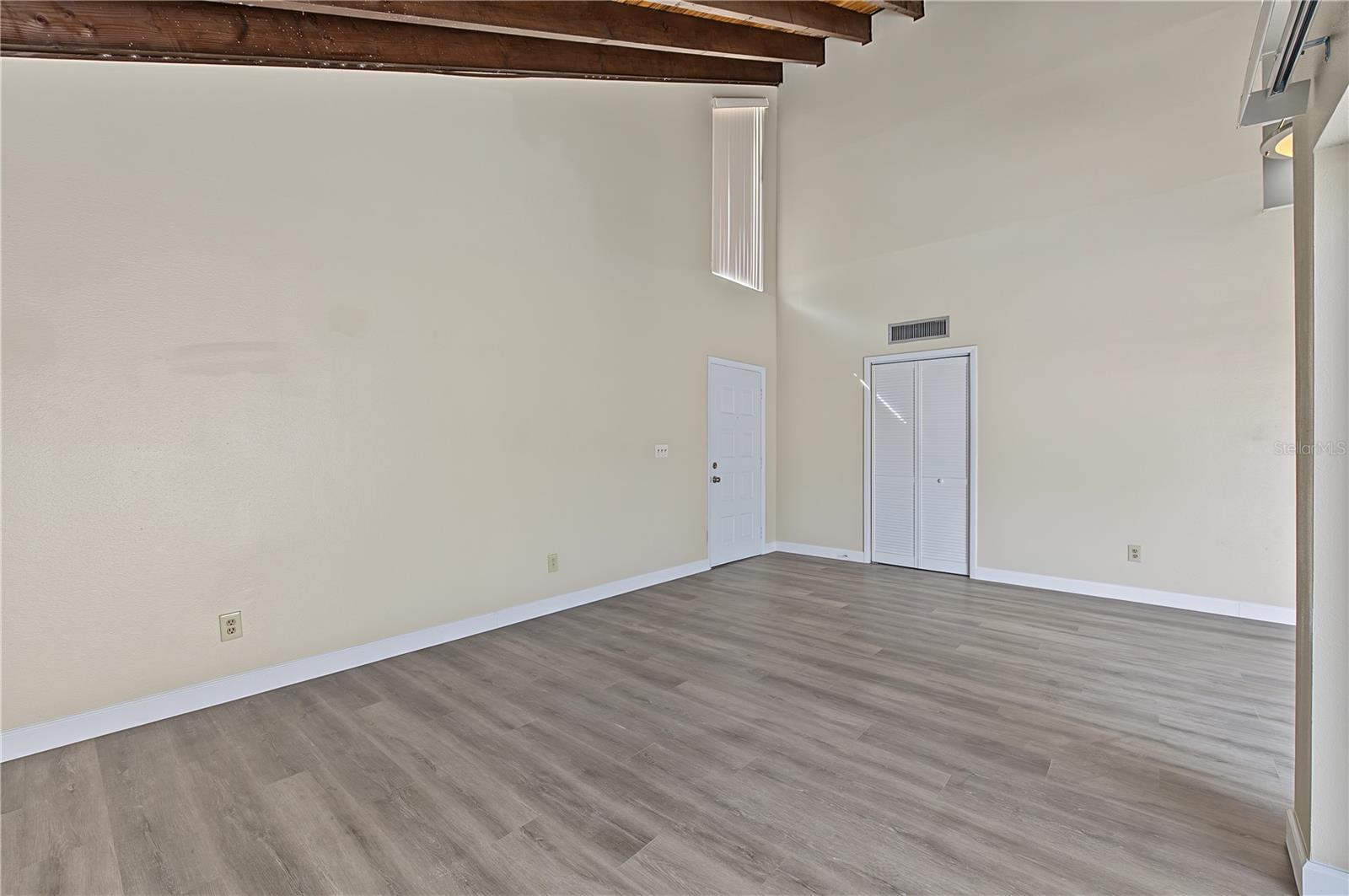 Large Family and Dining Room, Vaulted Ceilings and lots of sunlight.