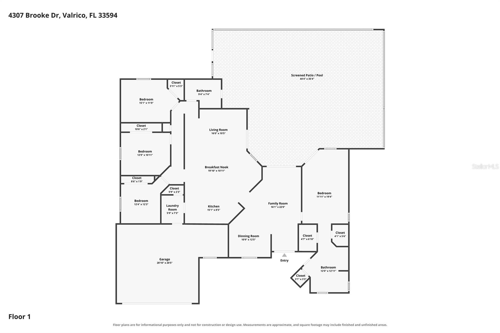 4307 BROOKE DRIVE, Valrico, FL 33594