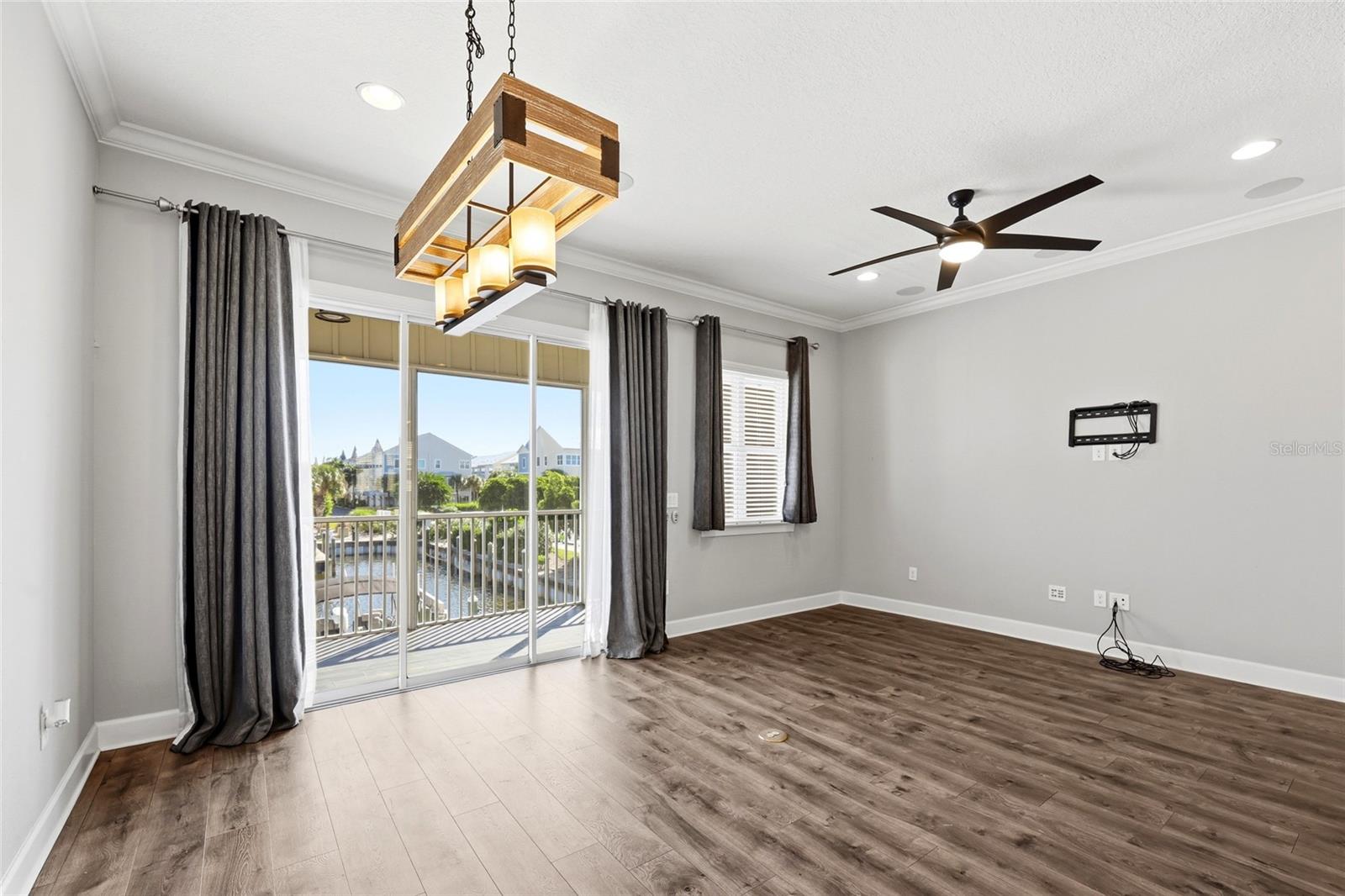 Living Room - water views