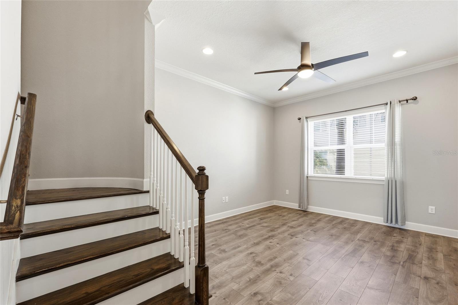 Real oak staircase