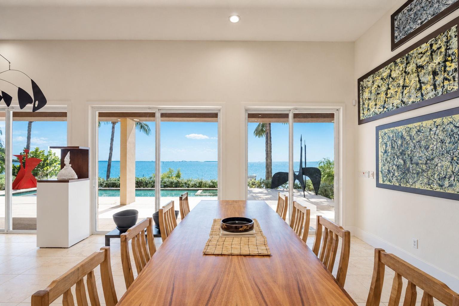 Dining area view