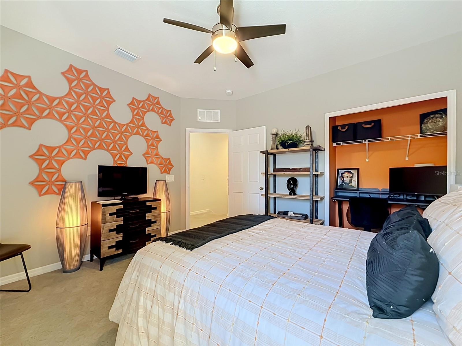 3rd Bedroom - provides flexibility for guests or a home office